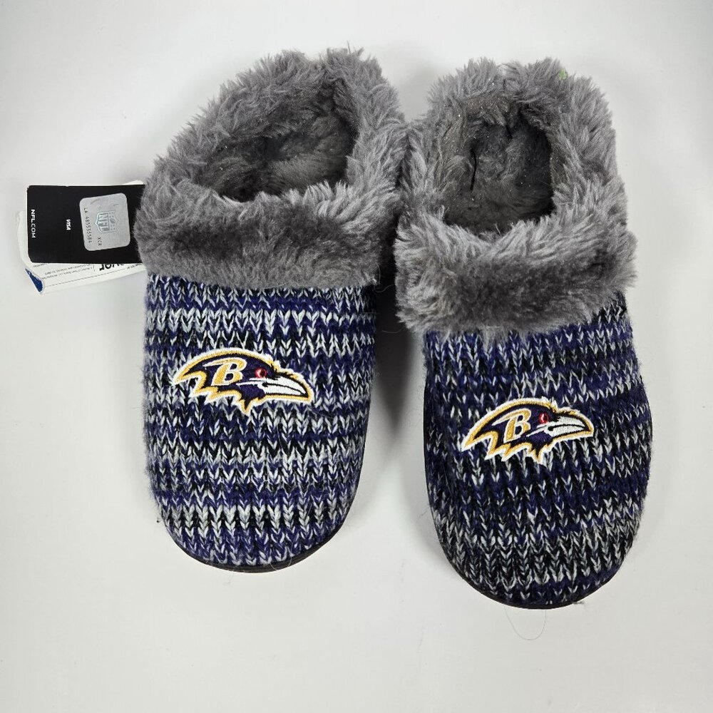 Baltimore Ravens Slippers NWT